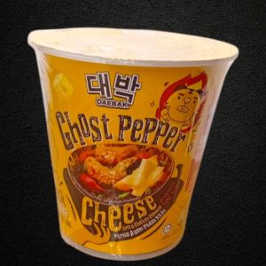 Daebak Black Noodle Cup Cheese Ghost Pepper