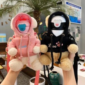 Plush isothermal bottle