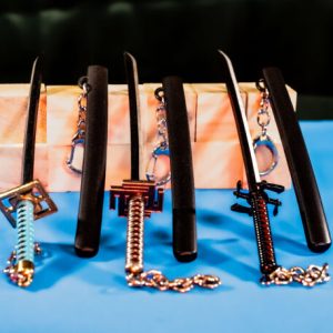 Bleach katana keychains