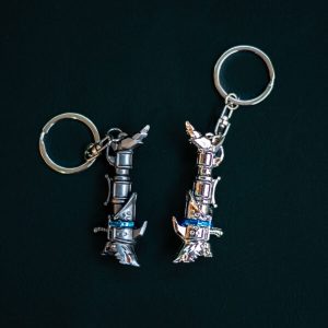 Arcane gun keychains