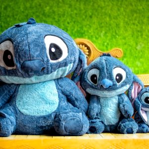 Fluffy stitch plush