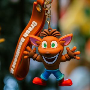 Crash Bandicoot keychains