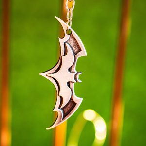 Batman logo keychains