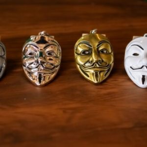Anonymous mask keychains