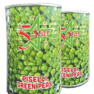 5 Star Green Peas 425g