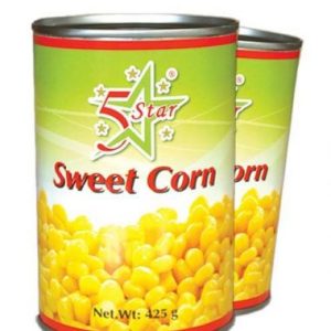 5 Star Sweet Corn 425g